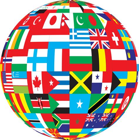 Clip Art Flags Of The World - ClipArt Best