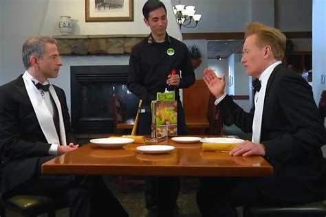 Watch Conan O'Brien and Jordan Schlansky have a horrifying meal at ...