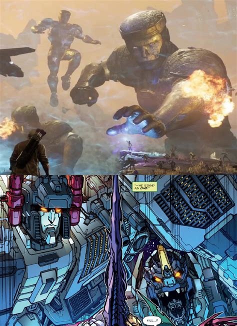 Metroplex and Trypticon vs Kree Sentries by MnstrFrc on DeviantArt