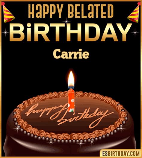 Happy Birthday Carrie Gif 🎂 23 IMAGES