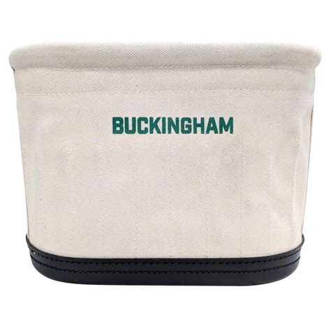 12" x 15" Canvas Bucket - 1215G9 - Buckingham - Lineman, Arborist, & Tower Climbing Equipment ...