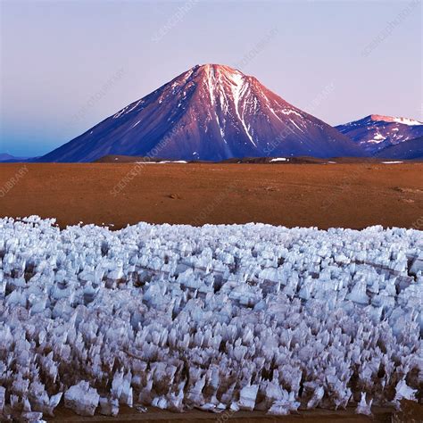 Licancabur volcano, Chile - Stock Image - C014/1306 - Science Photo Library