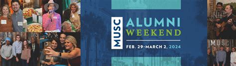 Join us for our first all-Alumni Weekend! | MUSC