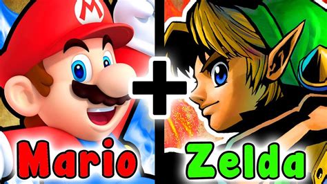 What If Nintendo Made A MARIO And ZELDA CROSSOVER GAME? - YouTube