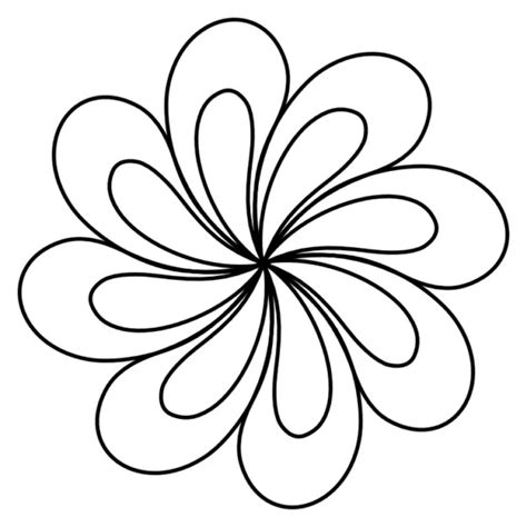 Learn To Draw Flowers With Shapes Lesson 3 - JSPCREATE