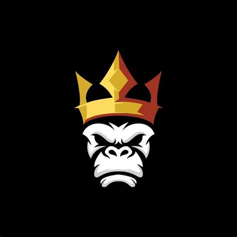 Monkey king Active T-Shirt by Jacob Khaov | Art logo, Monkey art, Crown ...