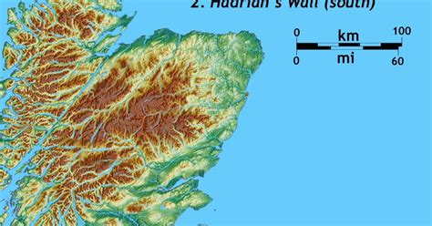 Topographic Map Of Scotland | Campus Map