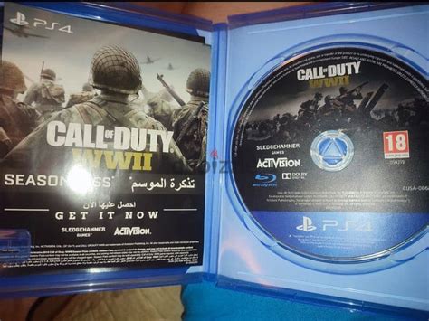 اسطوانه Call of duty WWI - ألعاب فيديو و إكسسواراتها - 202262215