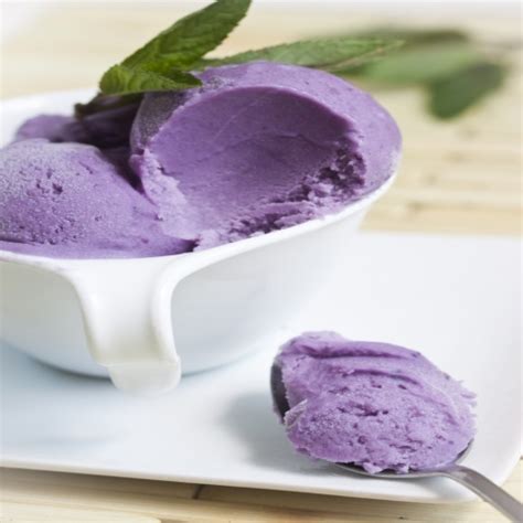 Ube (purple yam) Ice Cream