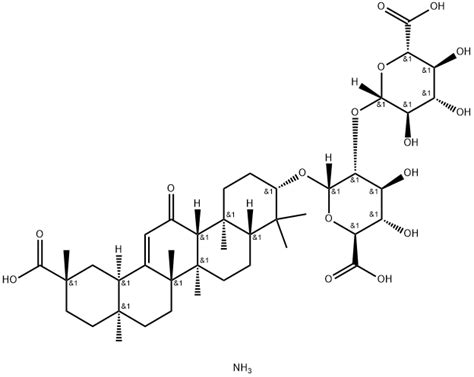 Glycyrrhizic acid ammonium salt | 53956-04-0