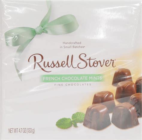 Russell Stover Fine Chocolates French Chocolate Mints, 4.7 Oz ...