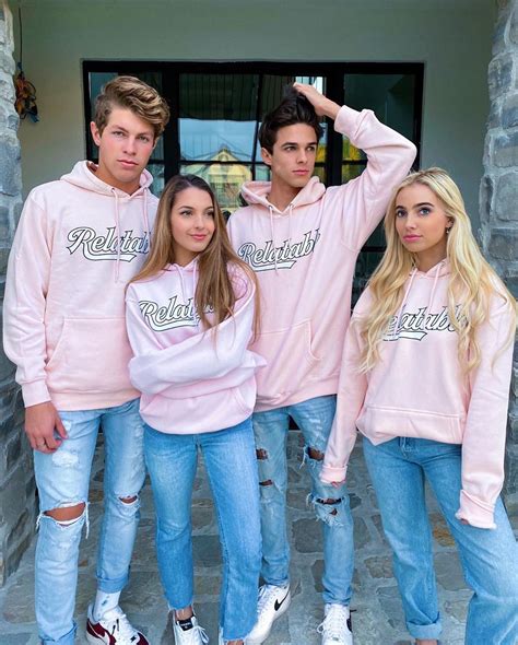 Brent Rivera on Instagram: “Who wore it best??😱😂 my merch is out now ️ ...