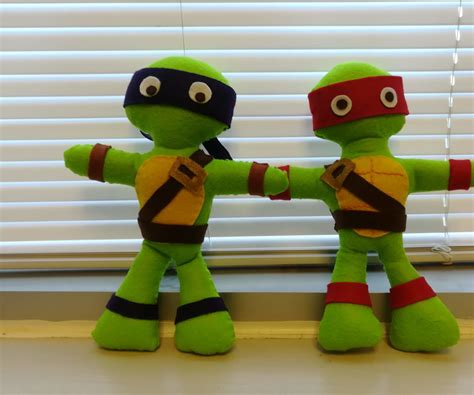 TMNT Plushies for Less Than $5 Each : 6 Steps (with Pictures) - Instructables