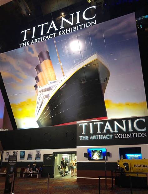 Visiting the Titanic Museum Las Vegas - California Family Travel