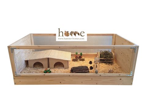 Large Indoor Guinea Pig Cage C&C Style with Open Top - 120 x 60 cm.