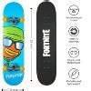 Fortnite Fishstick Skateboard With Metallic Sunglass Graphics, Aluminum Trucks And Abec5 ...