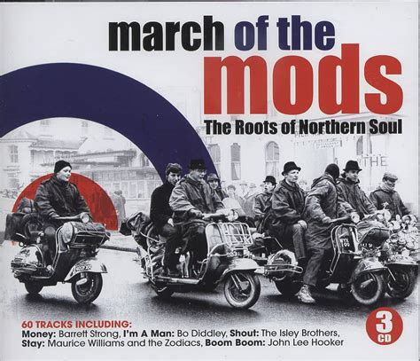 Various CD: March Of The Mods - The Roots Of Northern Soul (3-CD) - Bear Family Records