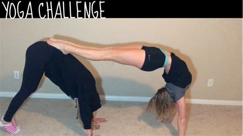 BEST FRIEND YOGA CHALLENGE - YouTube