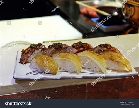 Close Engawa Flounder Fin Wagyu Beef Stock Photo 790285525 | Shutterstock