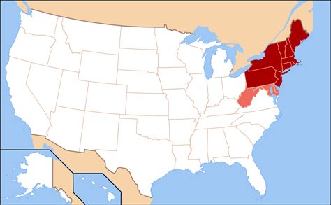 File:Map of the Northeastern United States.png - Wikipedia