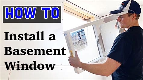 Replace Basement Window - How to Replace a Basement Window in Concrete - YouTube / The basement ...