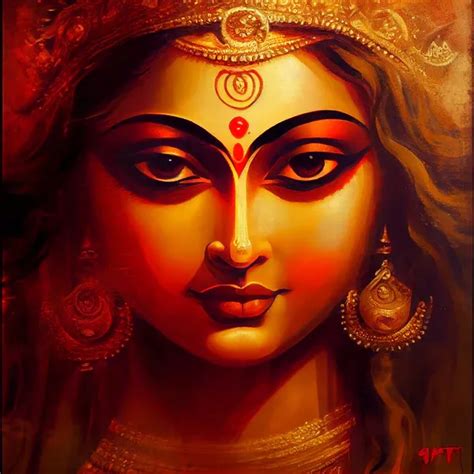 https://www.artsindia.com/products/beautiful-durga-maa-face-realistic-art-print Durga Drawing ...