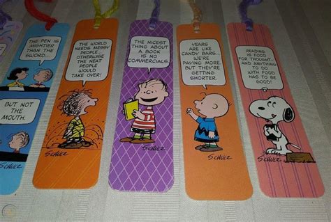 LOT OF 10 VINTAGE SNOOPY, PEANUTS GANG BOOKMARKS.Yarn Tassels | #1925783033 | Snoopy, Peanuts ...