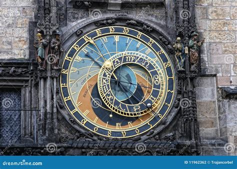 Prague - Praha - Astronomical Clock Stock Photo - Image of city ...