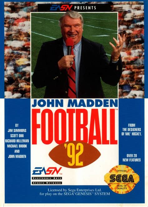 John Madden Football '92 (Game) - Giant Bomb