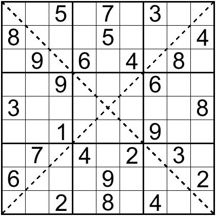 Diagonal Sudoku | Perplexible