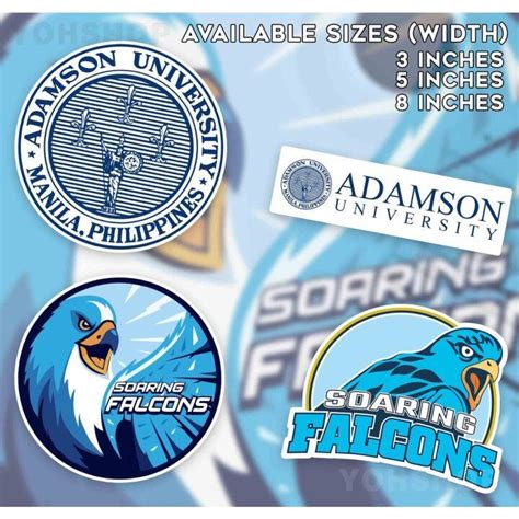 Universities Logo Car Decal University Logo Adamson University Logo ...