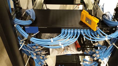 Server Rack Installation & Network Cabling