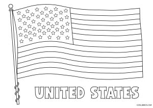 Free Printable American Flag Coloring Pages For Kids