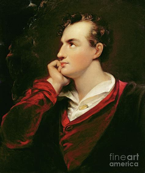 Portrait Of George Gordon Byron, 6th Baron Byron, 1813 Painting by ...