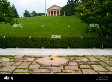 JFK Grave, Arlington National Cemetery, Virginia Stock Photo - Alamy