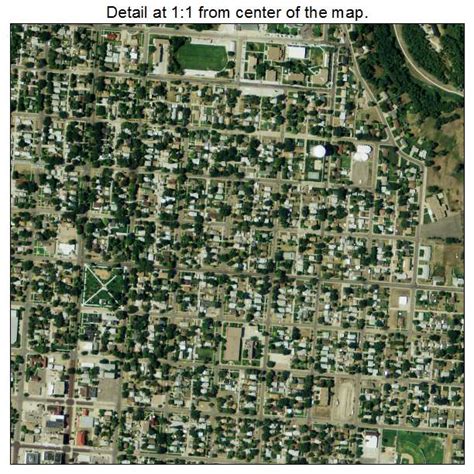 Aerial Photography Map of McCook, NE Nebraska