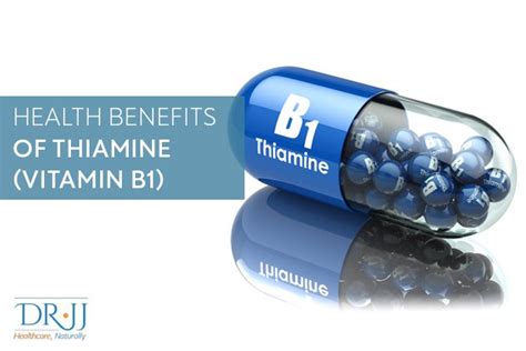 Health Benefits of Thiamine (Vitamin B1) | Dr. JJ, Naturopathic Doctor | Downtown Toronto Naturopath