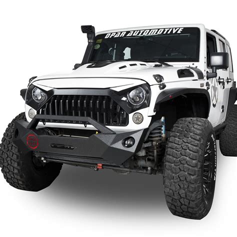 White Front Topfire Grille Grid Grill for Jeep Wrangler JK 2011-2017 ...