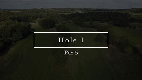 Farnham Golf Club - Hole 1 - YouTube