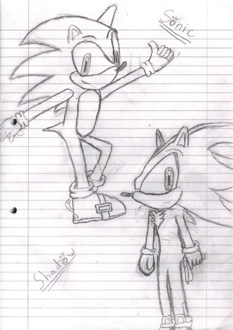 Sonic and Shadow FIRST TIME by Yoshifan1993 on DeviantArt