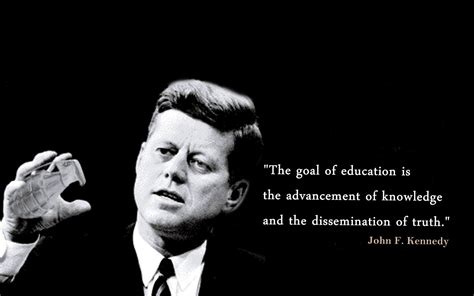 John F. Kennedy Education Quotes Wallpaper 00817 - Baltana