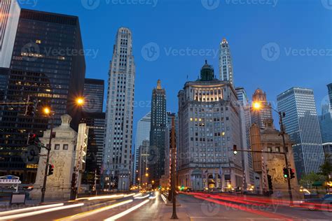 Michigan Avenue in Chicago. 826918 Stock Photo at Vecteezy