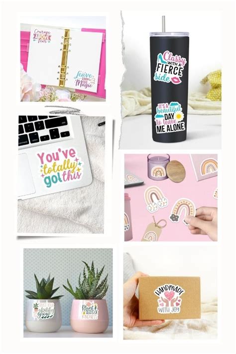 29 Cricut Sticker Ideas That Are Insanely Cute