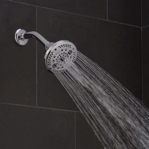 Oxygenics Force Chrome Shower Head 2-GPM (7.6-LPM) in the Shower Heads department at Lowes.com