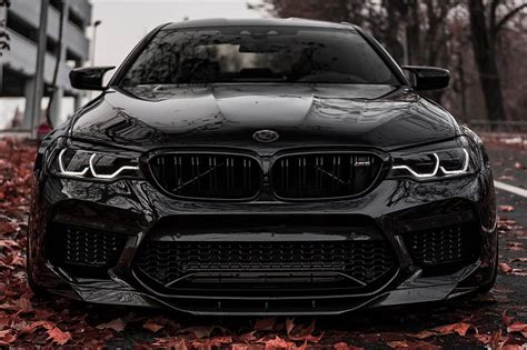 Bmw M5 Black Wallpaper 4k