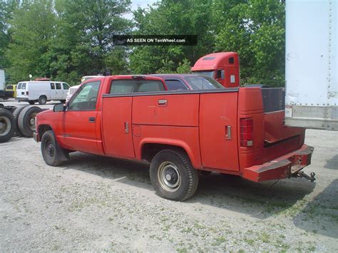 1997 Gmc Sierra 2500 Service Truck