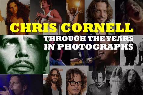 Chris Cornell Through the Years: 1988-2017 Photographs