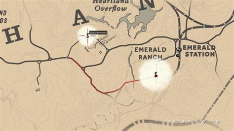 Chick Matthews Treasure Map Guide - RDR2.org