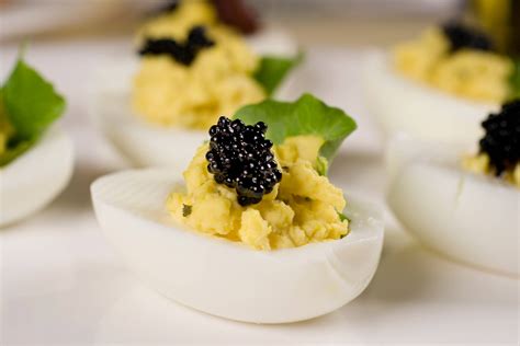 Caviar-deviled-eggs-recipe - The Good Food Network