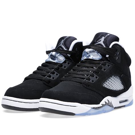 Nike Air Jordan V Retro GS 'Oreo' (Black)